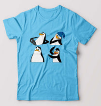Load image into Gallery viewer, Penguins of Madagascar T-Shirt for Men-Light Blue-Ektarfa.online
