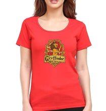 Load image into Gallery viewer, Harry Potter Gryffindor T-Shirt for Women-XS(32 Inches)-Red-Ektarfa.online
