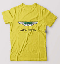 Load image into Gallery viewer, Aston Martin T-Shirt for Men-S(38 Inches)-Yellow-Ektarfa.online
