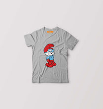 Load image into Gallery viewer, Papa Smurf Kids T-Shirt for Boy/Girl-Grey-Ektarfa.online
