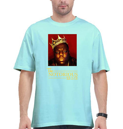The Notorious Big Oversized T-Shirt for Men-Mint-Ektarfa.online