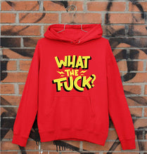 Load image into Gallery viewer, What The Fuck Unisex Hoodie for Men/Women-S(40 Inches)-Red-Ektarfa.online
