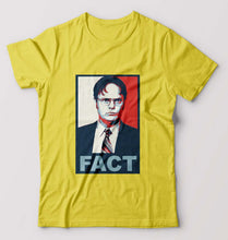 Load image into Gallery viewer, Dwight Schrute T-Shirt for Men-Yellow-Ektarfa.online
