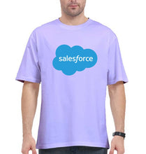 Load image into Gallery viewer, Salesforce Oversized T-Shirt for Men-Lavender-Ektarfa.online

