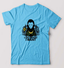 Load image into Gallery viewer, Loki T-Shirt for Men-Light Blue-Ektarfa.online
