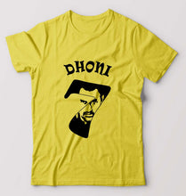 Load image into Gallery viewer, MS Dhoni (MSD) T-Shirt for Men-Yellow-Ektarfa.online

