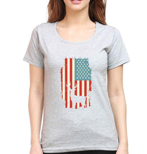 Load image into Gallery viewer, Deer T-Shirt for Women-Grey Melange-Ektarfa.online
