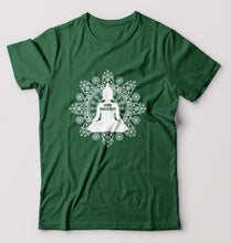 Load image into Gallery viewer, Aham Bhahmasmi T-Shirt for Men-Bottle Green-Ektarfa.online
