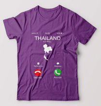 Load image into Gallery viewer, Thailand Calling T-Shirt for Men-Purple-Ektarfa.online
