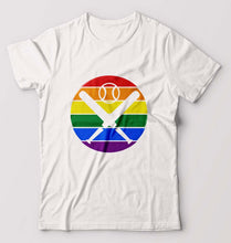 Load image into Gallery viewer, Baseball T-Shirt for Men-White-Ektarfa.online
