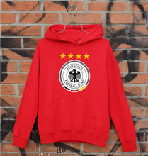 Load image into Gallery viewer, Germany Football Unisex Hoodie for Men/Women-S(40 Inches)-RED-Ektarfa.online
