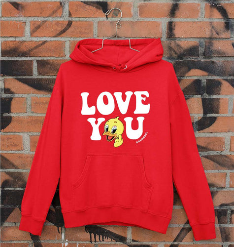 Domrebel Duck Unisex Hoodie for Men/Women-Red-Ektarfa.online