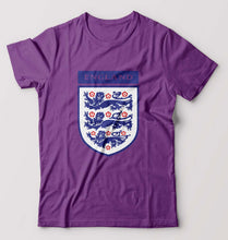 Load image into Gallery viewer, England Football T-Shirt for Men-Purple-Ektarfa.online
