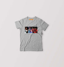 Load image into Gallery viewer, Badminton Players Kids T-Shirt for Boy/Girl-Grey Melange-Ektarfa.online
