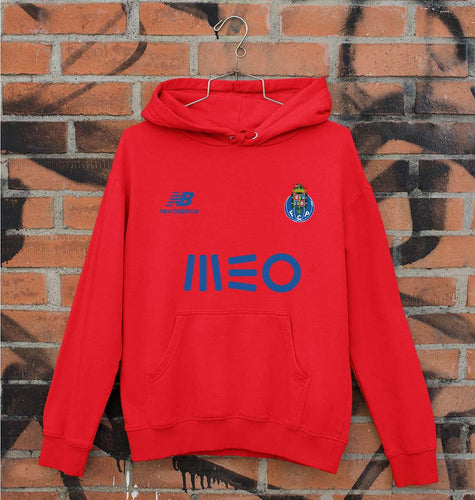 FC Porto 2021-22 Unisex Hoodie for Men/Women-Red-Ektarfa.online
