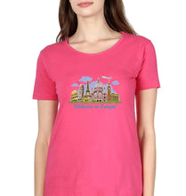 Load image into Gallery viewer, Welcome to Europe T-Shirt for Women-Pink-Ektarfa.online
