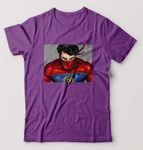 Load image into Gallery viewer, Minnal Murali T-Shirt for Men-Purple-Ektarfa.online

