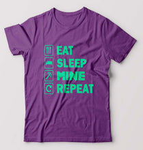 Load image into Gallery viewer, Minecraft T-Shirt for Men-Purple-Ektarfa.online
