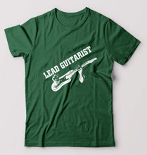 Load image into Gallery viewer, Guitarist T-Shirt for Men-Bottle Green-Ektarfa.online
