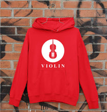 Load image into Gallery viewer, Violin Unisex Hoodie for Men/Women-Red-Ektarfa.online
