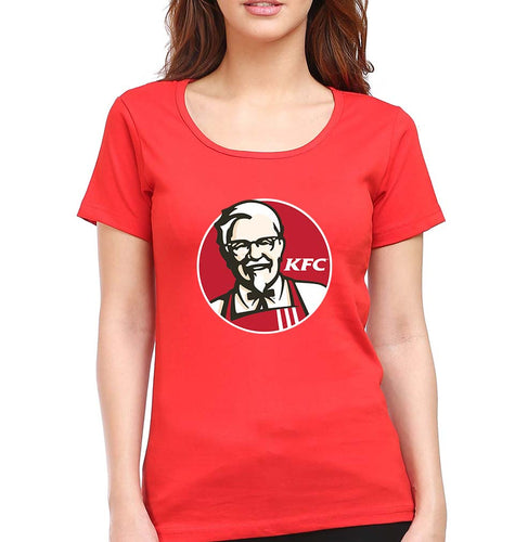 KFC T-Shirt for Women-Red-Ektarfa.online