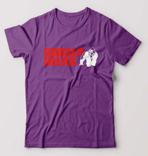 Load image into Gallery viewer, Gorilla Wear T-Shirt for Men-S(38 Inches)-Purple-Ektarfa.online
