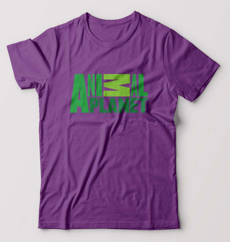 Animal Planet T-Shirt for Men-Purpul-Ektarfa.online