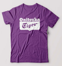 Load image into Gallery viewer, Onitsuka Tiger T-Shirt for Men-S(38 Inches)-Purple-Ektarfa.online
