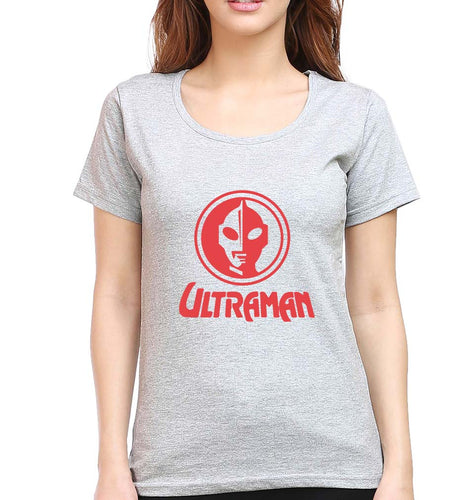 Ultraman T-Shirt for Women-Grey Melange-Ektarfa.online