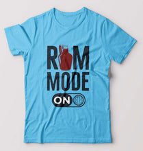 Load image into Gallery viewer, Rum T-Shirt for Men-S(38 Inches)-Light Blue-Ektarfa.online
