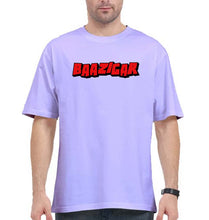 Load image into Gallery viewer, Baazigar Oversized T-Shirt for Men-Lavender-Ektarfa.online
