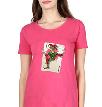 Load image into Gallery viewer, Joker T-Shirt for Women-XS(32 Inches)-Pink-Ektarfa.online
