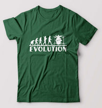 Load image into Gallery viewer, Drummer Evolution T-Shirt for Men-Bottle Green-Ektarfa.online
