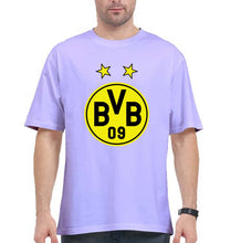 Load image into Gallery viewer, Borussia Dortmund Oversized T-Shirt for Men-Lavender-Ektarfa.online
