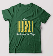 Load image into Gallery viewer, Rocket Snooker King T-Shirt for Men-Bottle Green-Ektarfa.online
