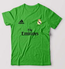Load image into Gallery viewer, Real Madrid T-Shirt for Men-S(38 Inches)-Flag Green-Ektarfa.online
