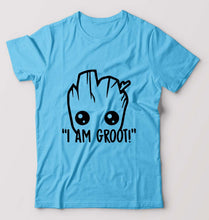 Load image into Gallery viewer, Groot T-Shirt for Men-Light Blue-Ektarfa.online
