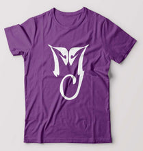 Load image into Gallery viewer, Michael Jackson (MJ) T-Shirt for Men-S(38 Inches)-Purple-Ektarfa.online

