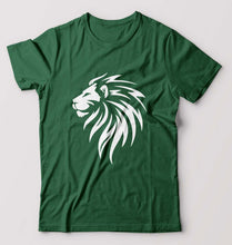 Load image into Gallery viewer, Lion T-Shirt for Men-Bottle Green-Ektarfa.online
