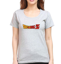 Load image into Gallery viewer, Dragon Ball Z T-Shirt for Women-XS(32 Inches)-Grey Melange-Ektarfa.online
