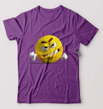 Load image into Gallery viewer, Angry Emoji T-Shirt for Men-Purple-Ektarfa.online
