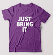 Load image into Gallery viewer, Just Bring IT T-Shirt for Men-Purple-Ektarfa.online
