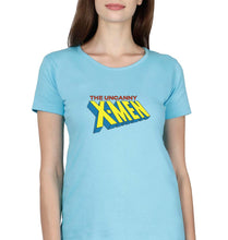 Load image into Gallery viewer, X-Men T-Shirt for Women-Sky Blue-Ektarfa.online
