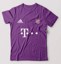 Load image into Gallery viewer, FC Bayern Munich 2021-22 T-Shirt for Men-S(38 Inches)-Purple-Ektarfa.online
