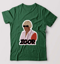 Load image into Gallery viewer, Igor T-Shirt for Men-Bottle Green-Ektarfa.online
