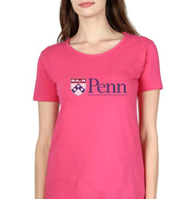 Load image into Gallery viewer, University of Pennsylvania T-Shirt for Women-Pink-Ektarfa.online

