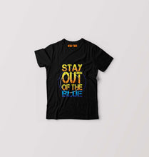 Load image into Gallery viewer, PUBG Stay Out Of The Blue Kids T-Shirt for Boy/Girl-Navy Blue-Ektarfa.online
