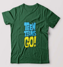 Load image into Gallery viewer, Teen Titans Go! T-Shirt for Men-Bottle Green-Ektarfa.online
