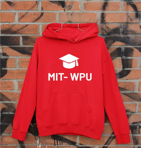 MIT WPU Unisex Hoodie for Men/Women-Red-Ektarfa.online