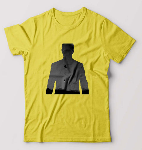 Mission Impossible (MI) Tom Cruise T-Shirt for Men-Yellow-Ektarfa.online